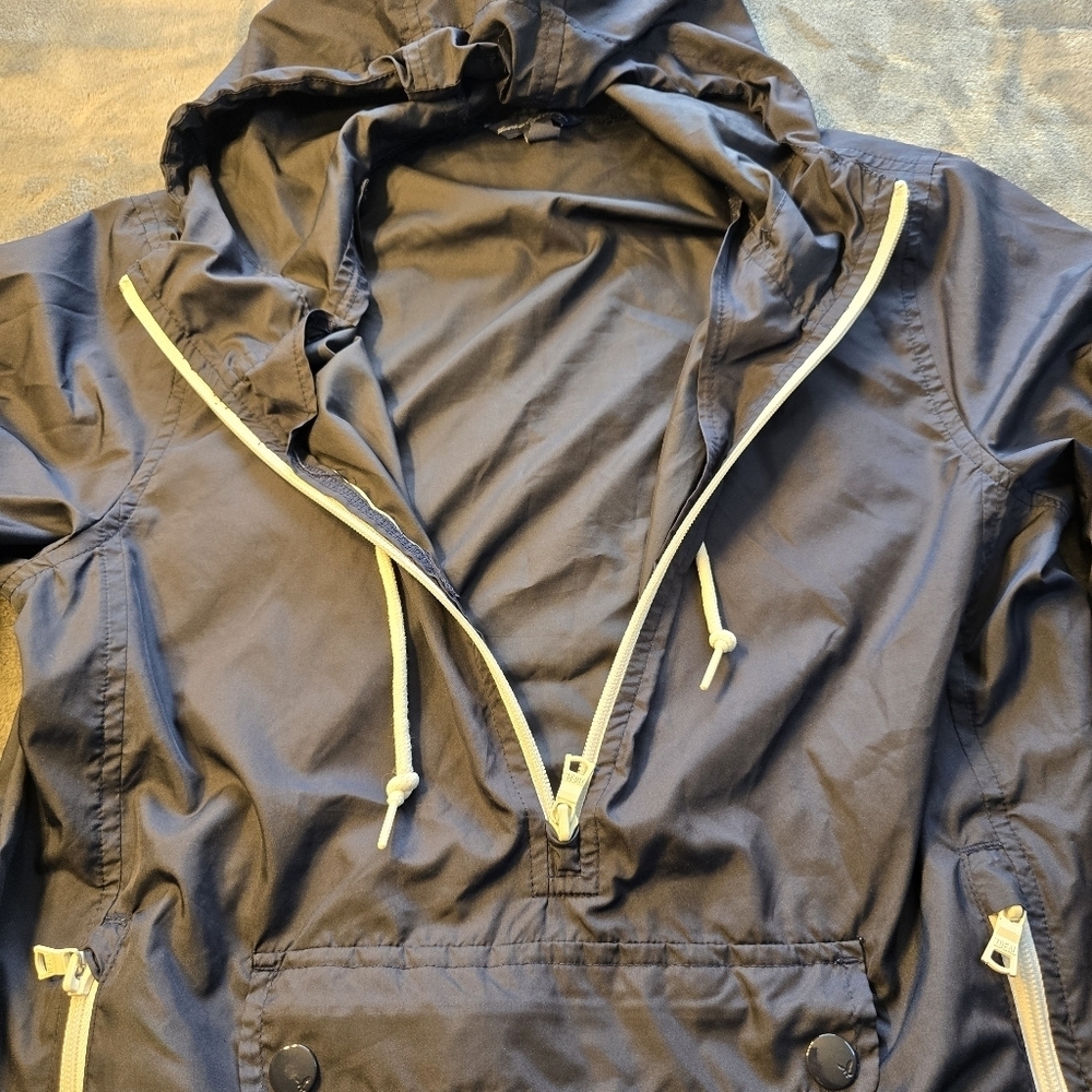 American Eagle Half Zip Windbreaker Size Small - Picture 6 of 13